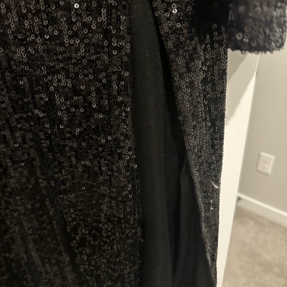 Steve Madden x BB Dakota Showstopper Duster in Black - Picture 13 of 14